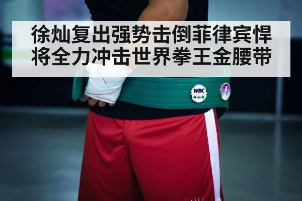 boxing championship belt
